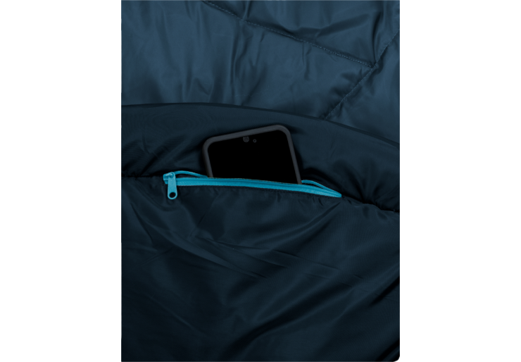 Sac de couchage Vaude Sioux 100 II SYN Right Baltic Sea