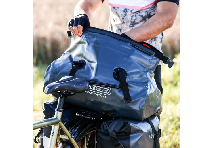 Sac de voyage étanche Ortlieb Rack-Pack Rouge