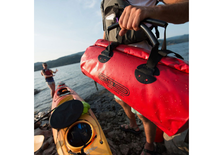 Sac de voyage étanche Ortlieb Rack-Pack Rouge