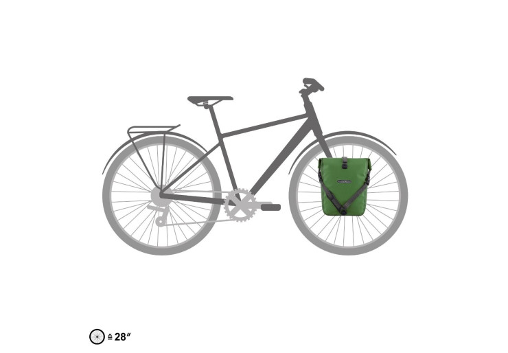 Sacoche de vélo Ortlieb Sport Roller Plus Dusk Blue Denim