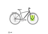 Sacoches de vélo Ortlieb Sport Roller High Visibility Noir