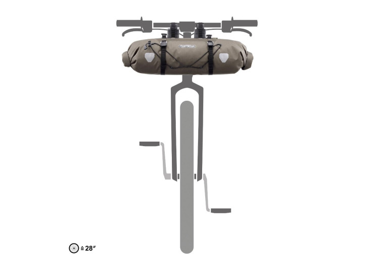 Sacoche de vélo Ortlieb Handlebar-Pack 9L Dark Sand