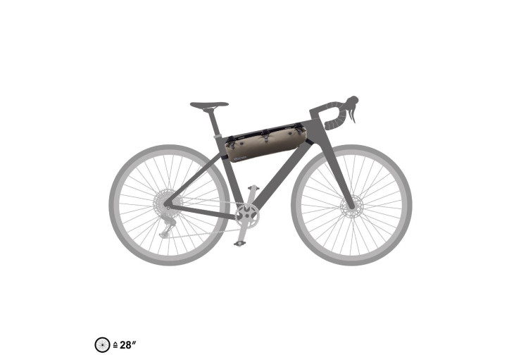 Sacoche de vélo Ortlieb Gravel-Pack 25L Dark Sand