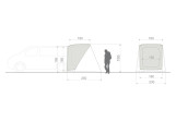 Auvent Vaude Drive Van Trunk