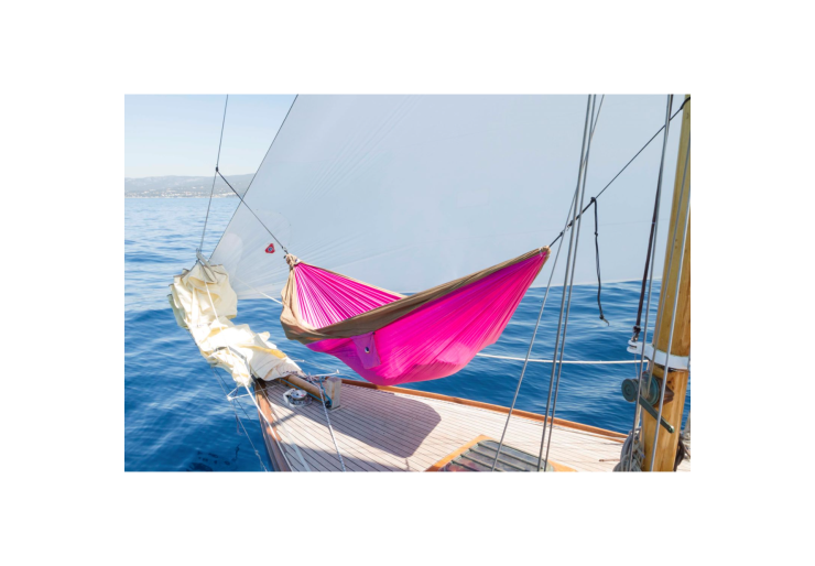 Hamac TTTM King Size Bleu Royal / Orange