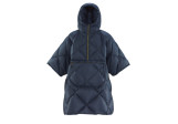 Couverture poncho Thermarest Honcho Poncho Down Outerspace Blue
