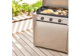 Chariot plancha Modern Inox fermé 75 Forge Adour