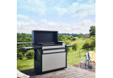 Chariot Forge Adour Premium Acier Noir / Gris fermé 75