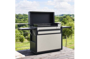 Chariot Forge Adour Premium Acier Noir / Gris fermé 75