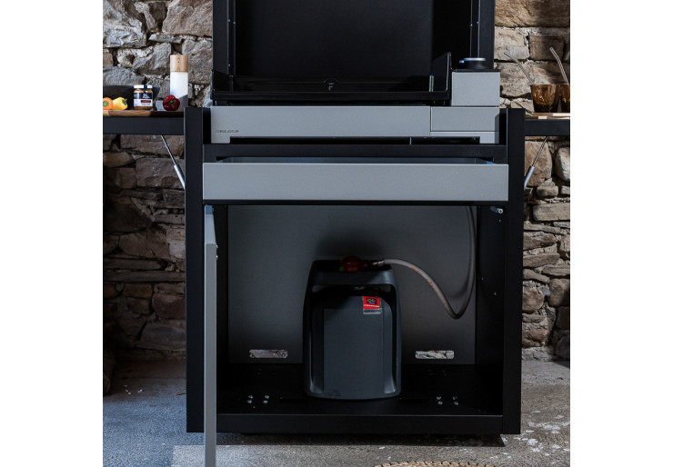 Chariot Forge Adour Premium Acier Noir /Gris fermé 60