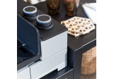 Chariot Forge Adour Premium Acier Noir /Gris fermé 60