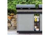 Forge Adour Table roulante Acier fermé noir et blanc pour Combi