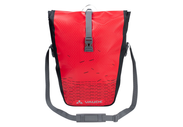 Sacoche de vélo Vaude Aqua Back Print Single Red & Black