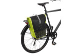 Sacoche de vélo Vaude Aqua Back Print Single Black & Bright Green
