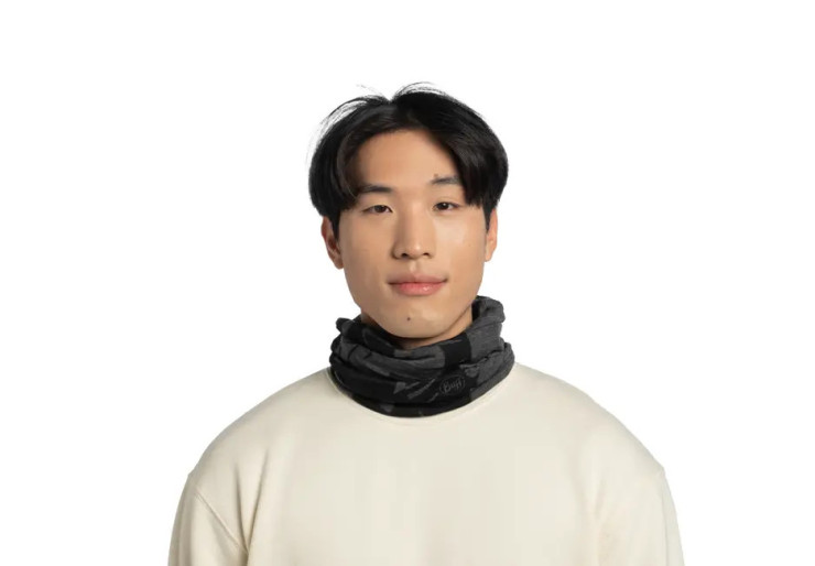 Tour de cou Buff Lightweight Merino Solid Light Grey