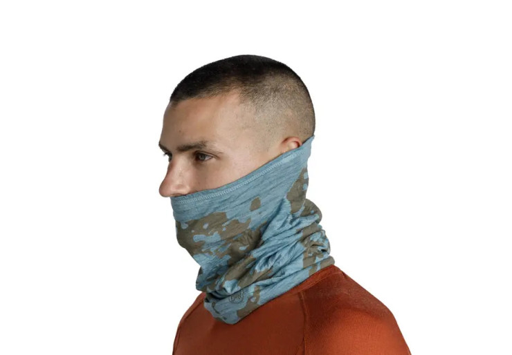 Tour de cou Buff Lightweight Merino Solid Light Grey