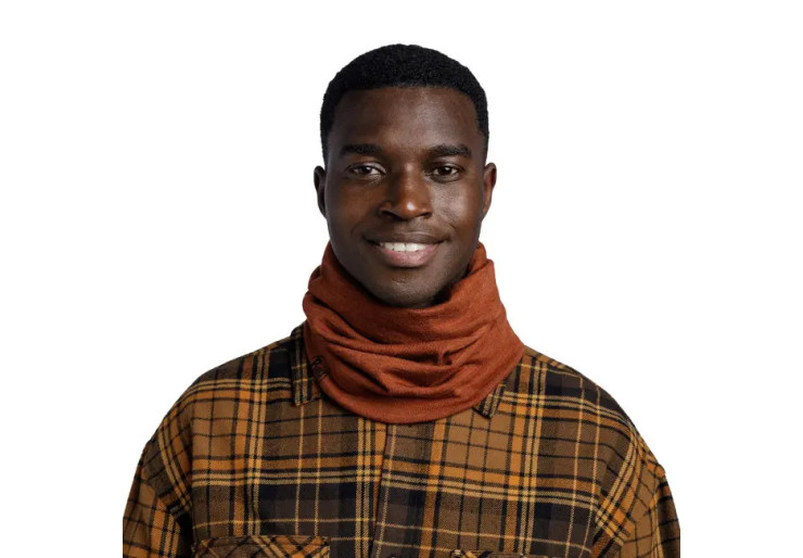 Tour de cou Midweight Merino Melange Cinnamon Buff