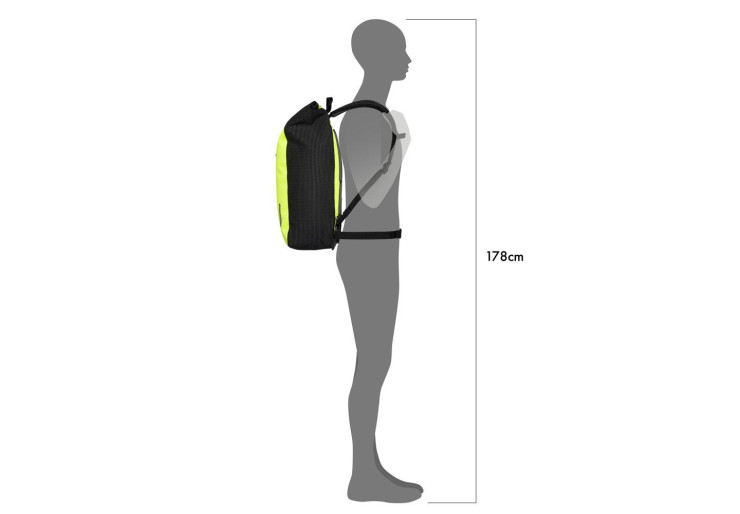 Sac à dos Ortlieb Velocity High Visibility Jaune