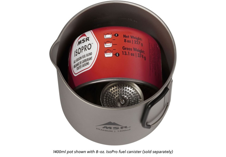 Adaptateur déporté LowDown™ MSR pour réchaud