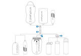 Adaptateur déporté LowDown™ MSR pour réchaud