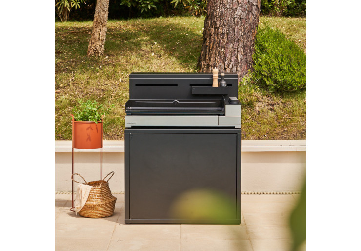 Plancha Gaz Inox Forge Adour Premium G75 - Cuisine Extérieure
