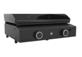 Plancha à gaz Origin 60 Acier Noir Forge Adour