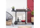 Plancha Base Gaz 60 Chassis Acier Forge Adour