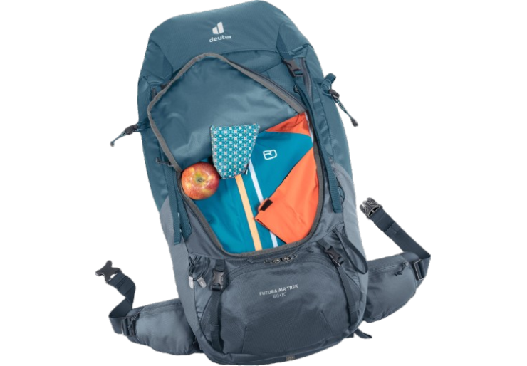 Sac à dos Futura Air Trek 60 + 10 Atlantic Ink Deuter