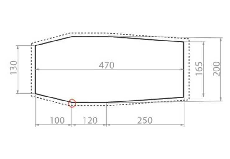 Tapis de protection tente Vaude Allround Chapel XT 3P