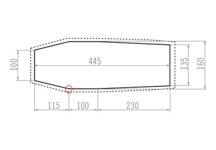 Tapis de protection tente Vaude Allround Chapel XT 2P