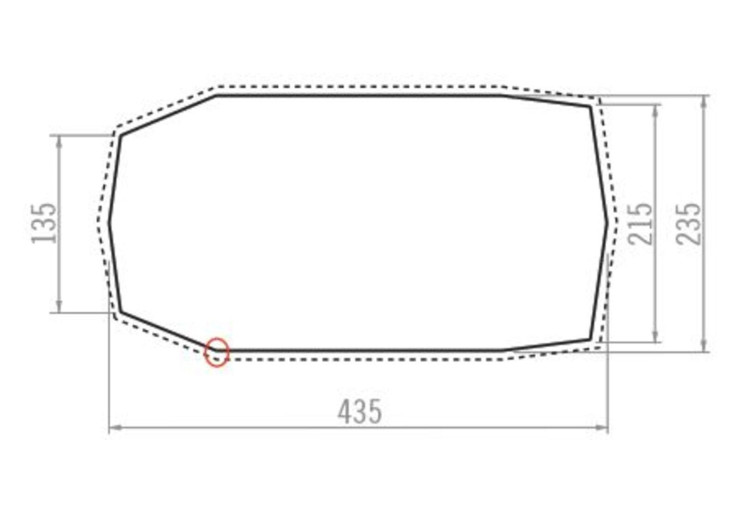 Tapis de protection tente Vaude Allround Ferret XT 4P
