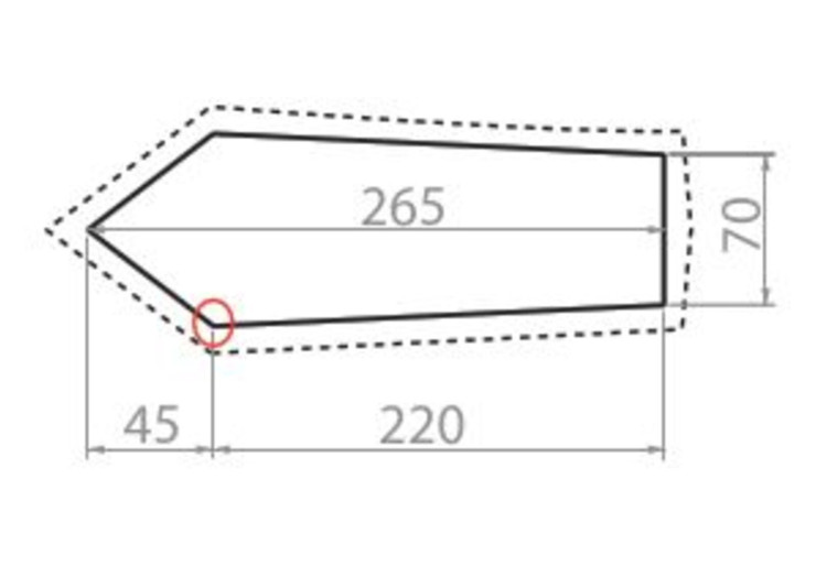 Tapis de protection tente Vaude Allround Taurus 1P