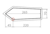 Tapis de protection tente Vaude Allround Taurus 1P