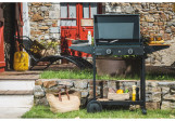 Pack plancha + capot Forge Adour Origin Gaz 60 Chassis Acier