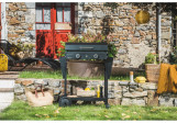 Pack plancha + capot Forge Adour Origin Gaz 60 Chassis Acier