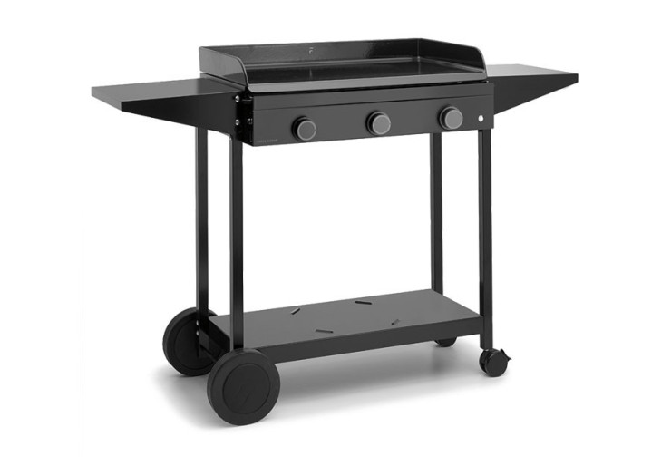 Pack plancha + chariot + capot Forge Adour Origin Gaz 75 Chassis Acier