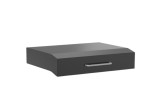 Capot plancha Origin 60 Acier Noir Forge Adour