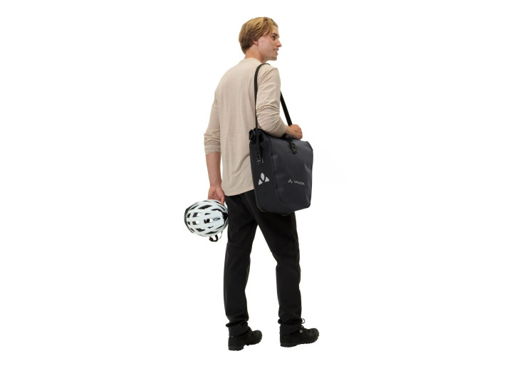 Sacoches de vélo Aqua Back Recyclé Black Vaude