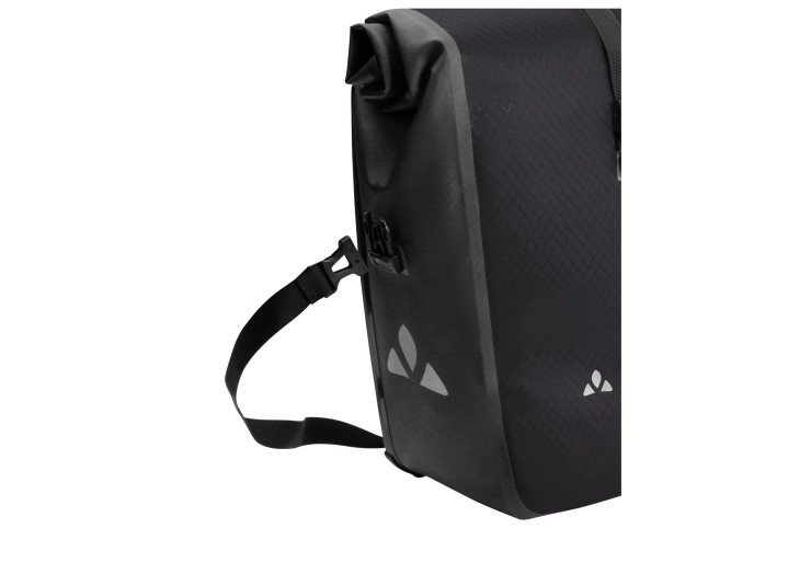 Sacoche de vélo Aqua Back Single Recyclé Black Vaude