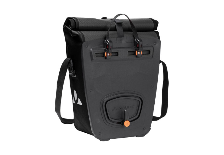Sacoche de vélo Aqua Back Single Recyclé Black Vaude