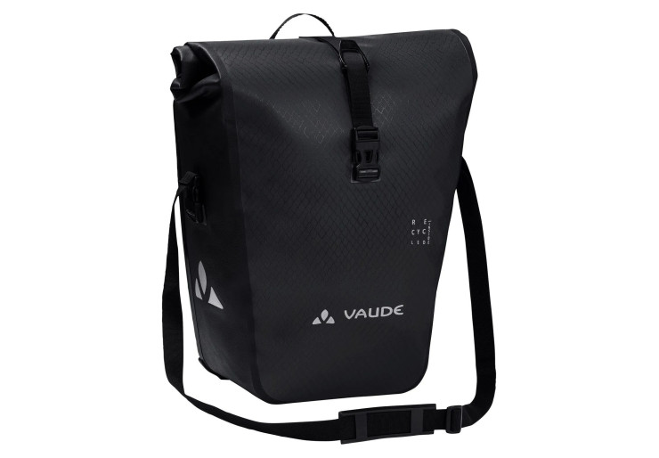 Sacoche de vélo Aqua Back Single Recyclé Black Vaude