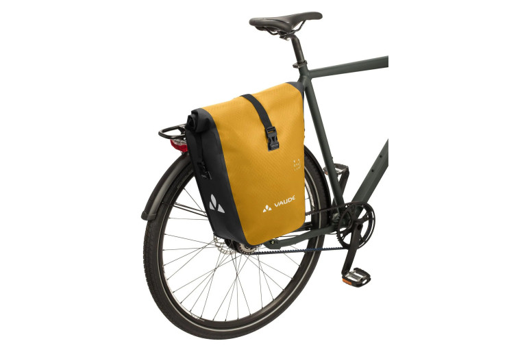 Sacoche de vélo Aqua Back Single Recyclé Burnt Yellow Vaude
