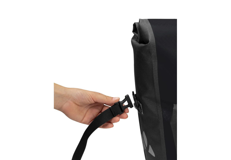 Sacoche de vélo Aqua Back Plus Single Recyclé Black Vaude
