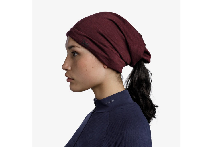 Tour de cou Lightweight Merino Garnet Buff