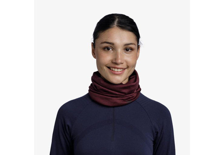 Tour de cou Lightweight Merino Garnet Buff