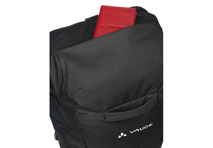 Sac à dos 65 + 12 litres Vaude Mundo 65+To Go noir