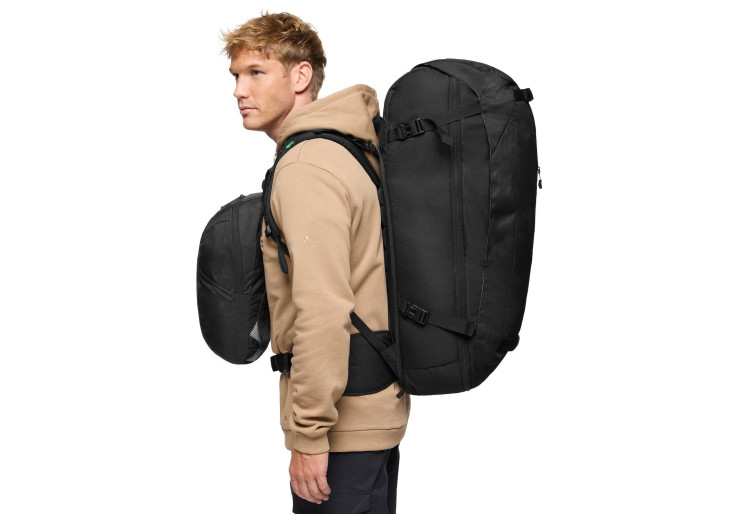 Sac à dos 65 + 12 litres Vaude Mundo 65+To Go noir