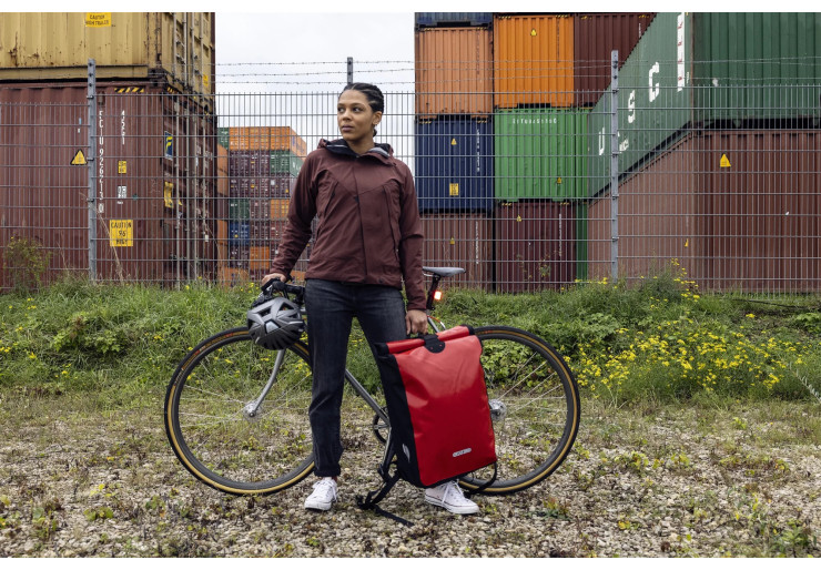 Sacoche de coursier Ortlieb Messenger-Bag Rouge