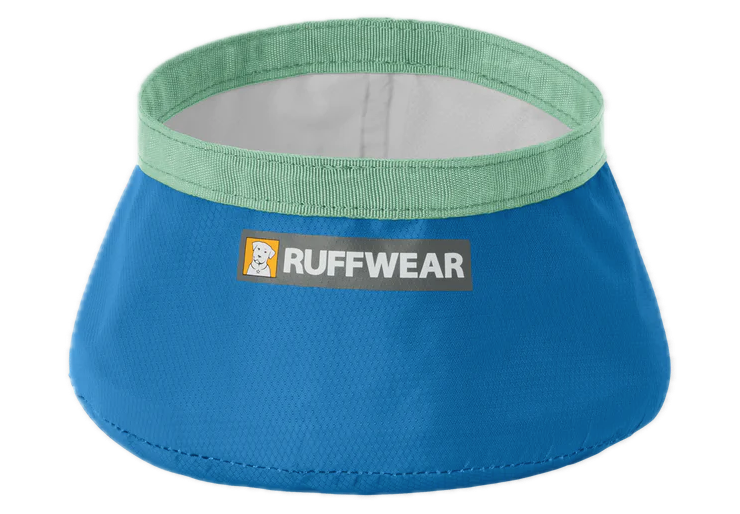 Gamelle pour chien actif Ruffwear Trail Runner Blue pool