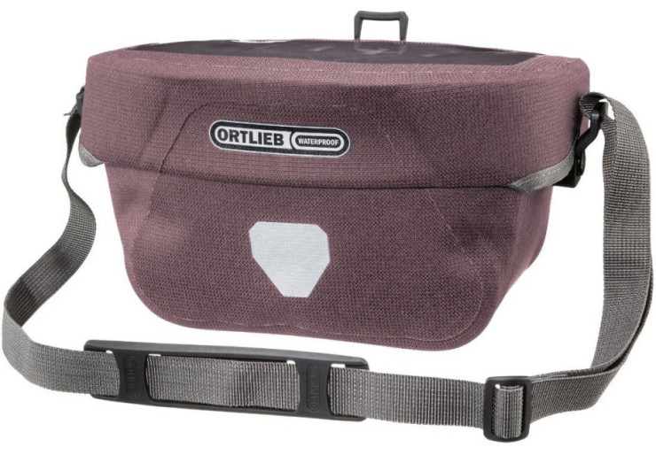 Sacoche de guidon Ultimate 6 S (5L) Urban Ash Rose Ortlieb